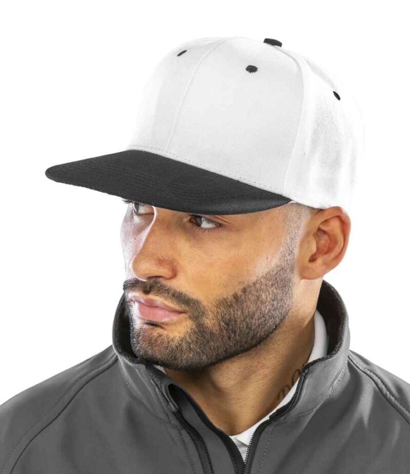 Result Contrast Bronx Snapback Cap
