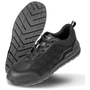 Result Work-Guard All Black Safety Trainers