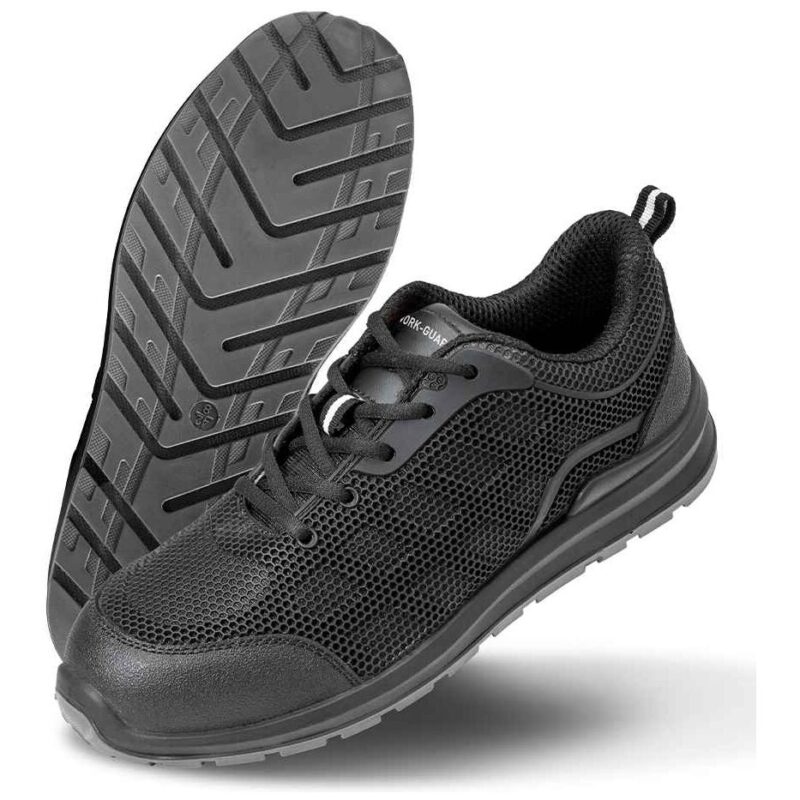 Result Work-Guard All Black Safety Trainers