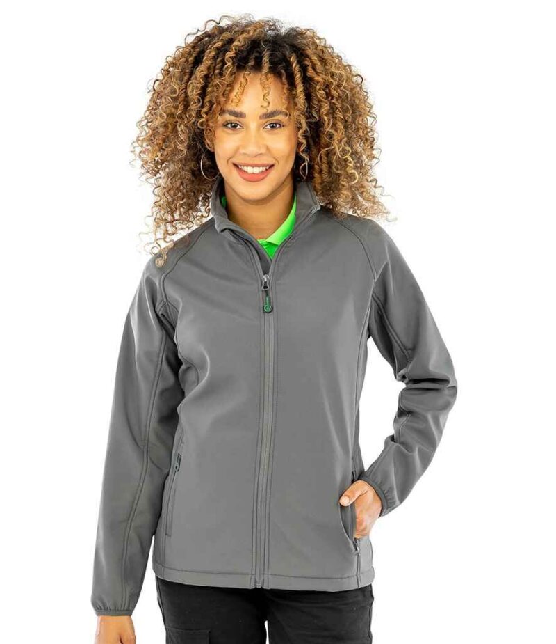 Result Recycled Ladies Printable Soft Shell Jacket