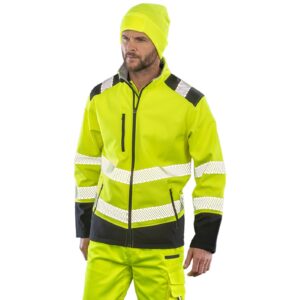 Result Safe-Guard Printable Ripstop Safety Soft Shell Jacket