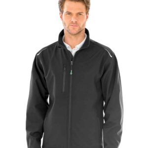 Result Recycled Three Layer Printable Soft Shell Jacket