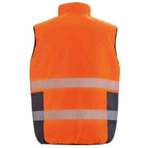Result Safe-Guard Reversible Soft Padded Gilet