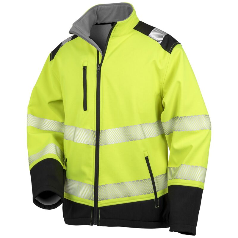 Result Safe-Guard Printable Ripstop Safety Soft Shell Jacket