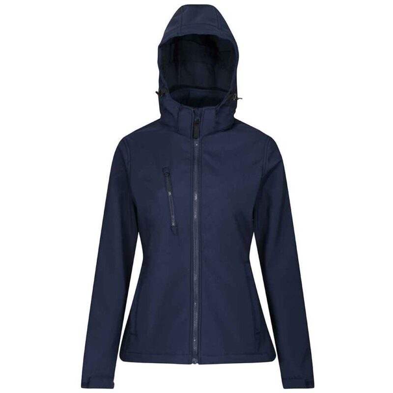Regatta Ladies Venturer Three Layer Hooded Soft Shell Jacket