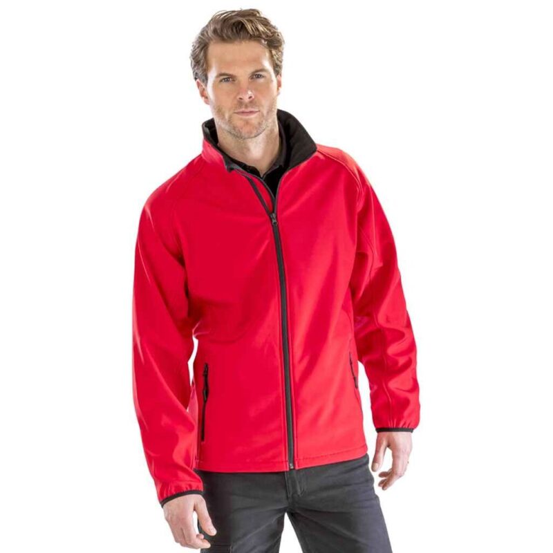 Result Core Printable Soft Shell Jacket