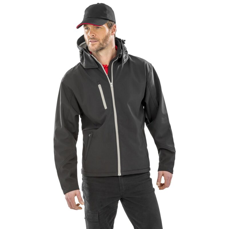 Result Core Hooded Soft Shell Jacket