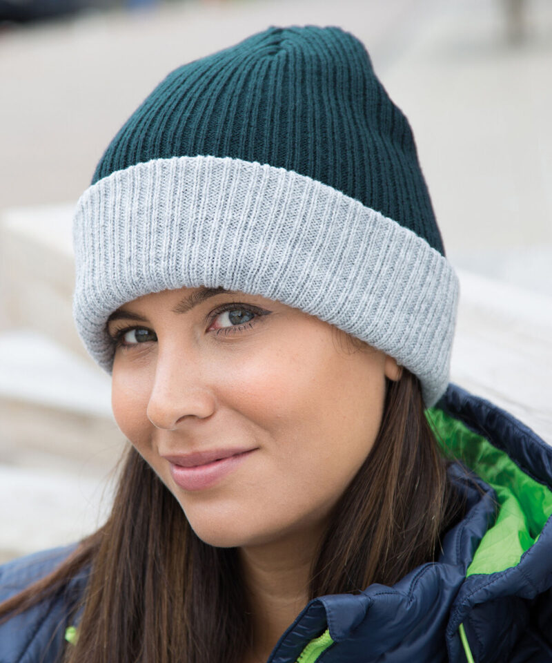 Result Double Layer Knitted Hat