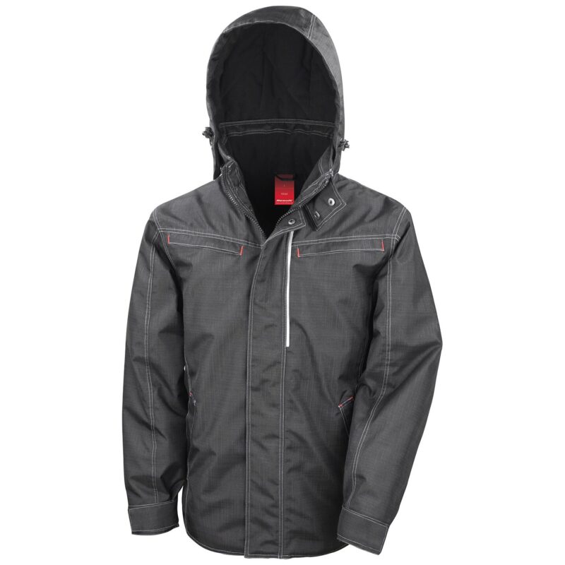 Result Work-Guard Denim Texture Rugged Jacket