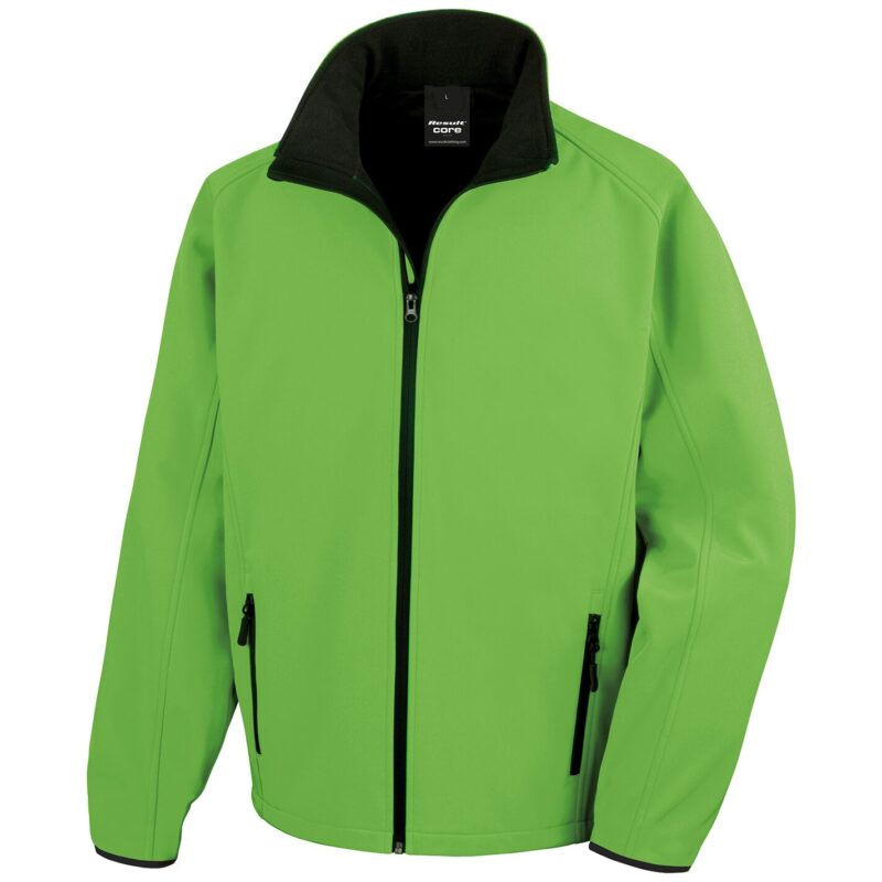 Result Core Printable Soft Shell Jacket