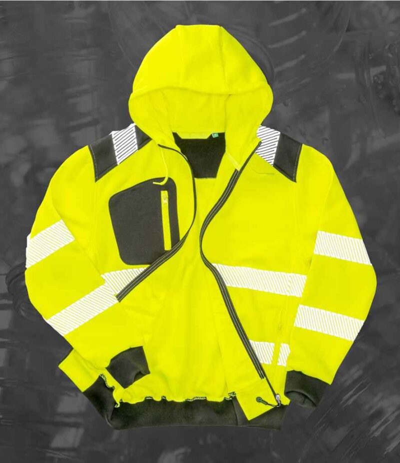 Result Recycled Safety Zip Hoodie