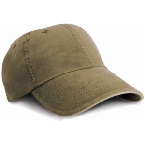 Result Washed Fine Line Cotton Cap