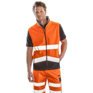 Result Safe-Guard Printable Safety Soft Shell Gilet