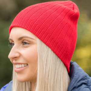 Result Cotton Knitted Beanie