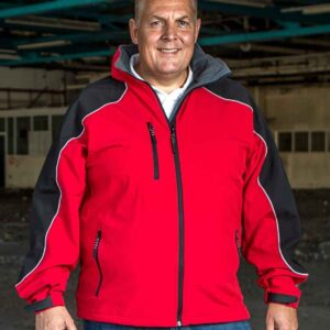 Result Work-Guard Hooded Soft Shell Jacket