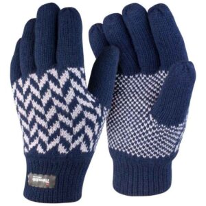 Result Pattern Thinsulate Gloves