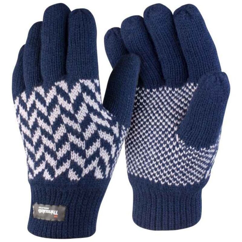 Result Pattern Thinsulate Gloves
