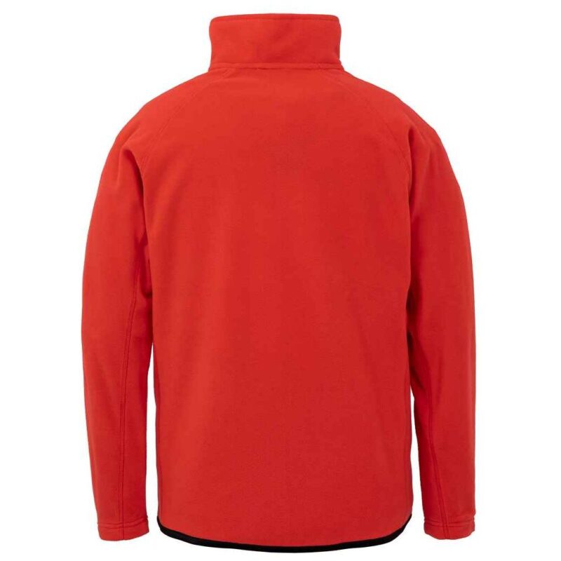 Result Recycled Zip Neck Micro Fleece