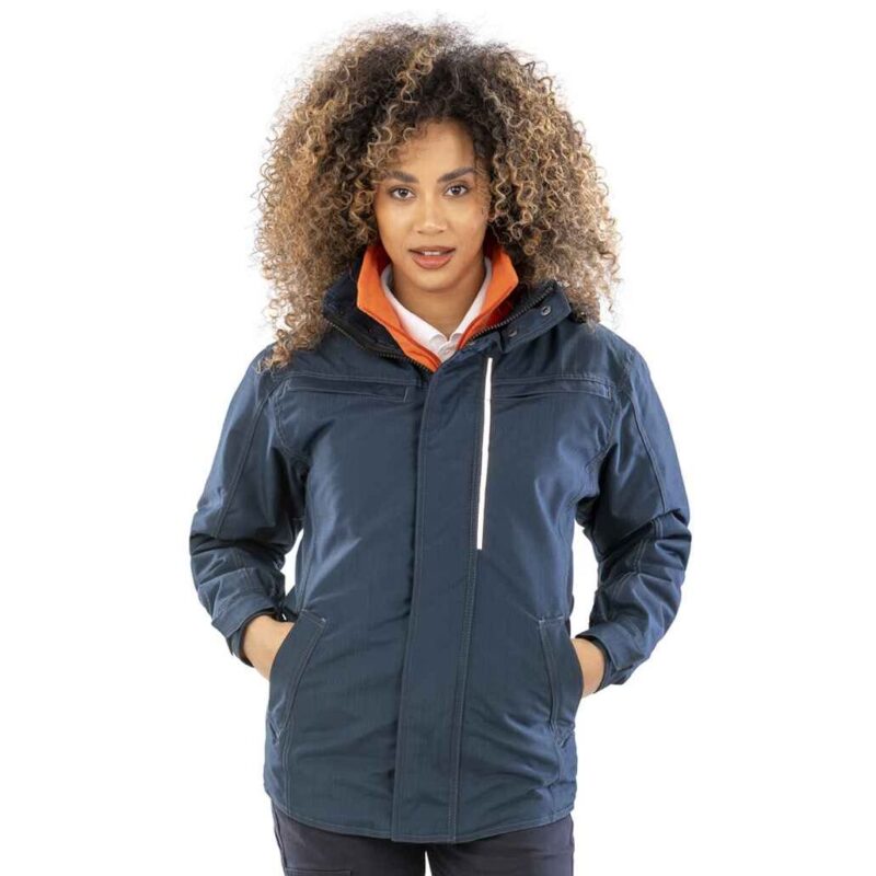 Result Work-Guard Denim Texture Rugged Jacket
