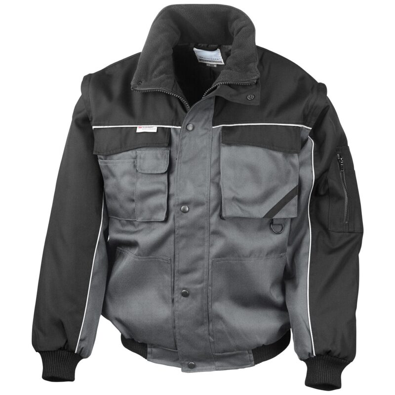 Result Work-Guard Zip Sleeve Heavy Duty Jacket