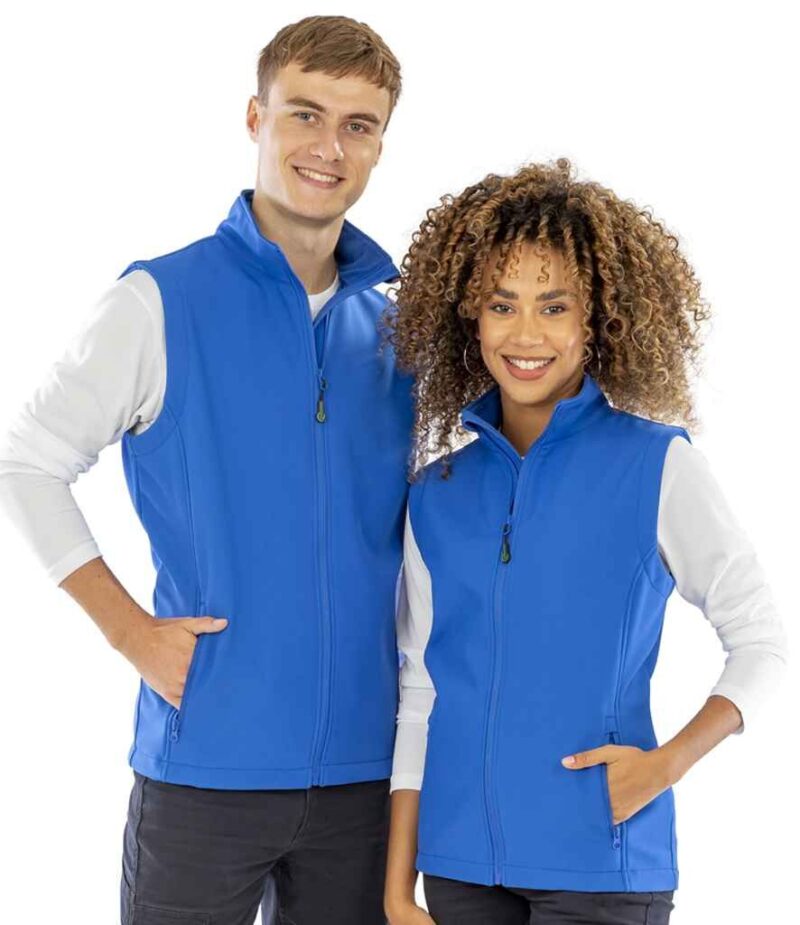 Result Recycled Ladies Printable Soft Shell Bodywarmer