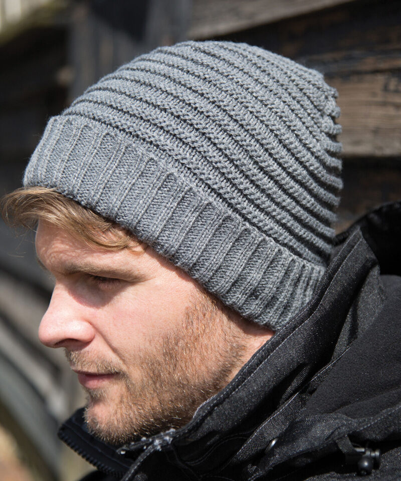 Result Braided Fleece Lined Hat