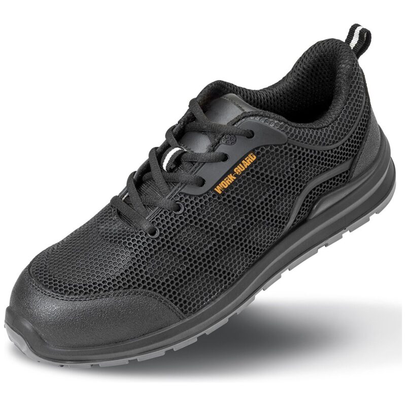 Result Work-Guard All Black Safety Trainers