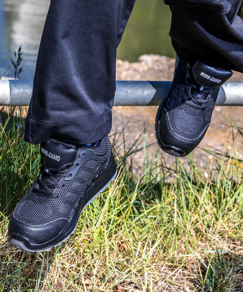 Result Work-Guard All Black Safety Trainers