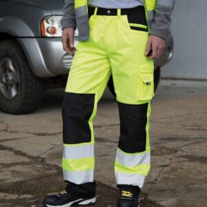 Result Safe-Guard Hi-Vis Cargo Trousers