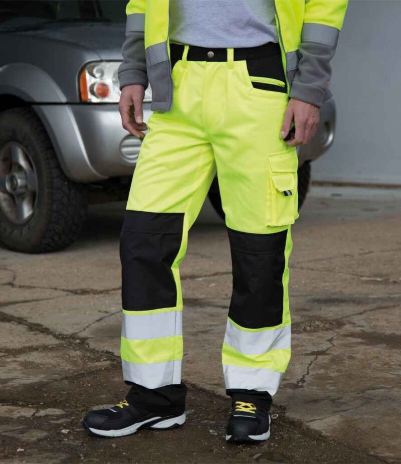 Result Safe-Guard Hi-Vis Cargo Trousers
