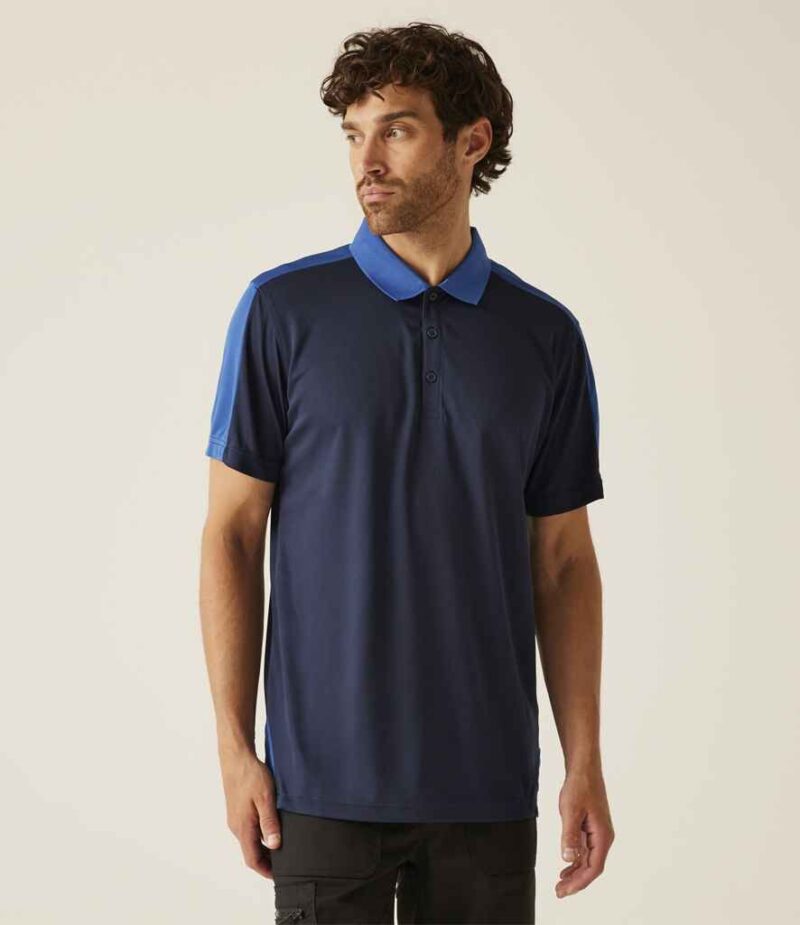 Regatta Contrast Quick Wicking Pique Polo Shirt