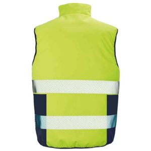 Result Safe-Guard Reversible Soft Padded Gilet
