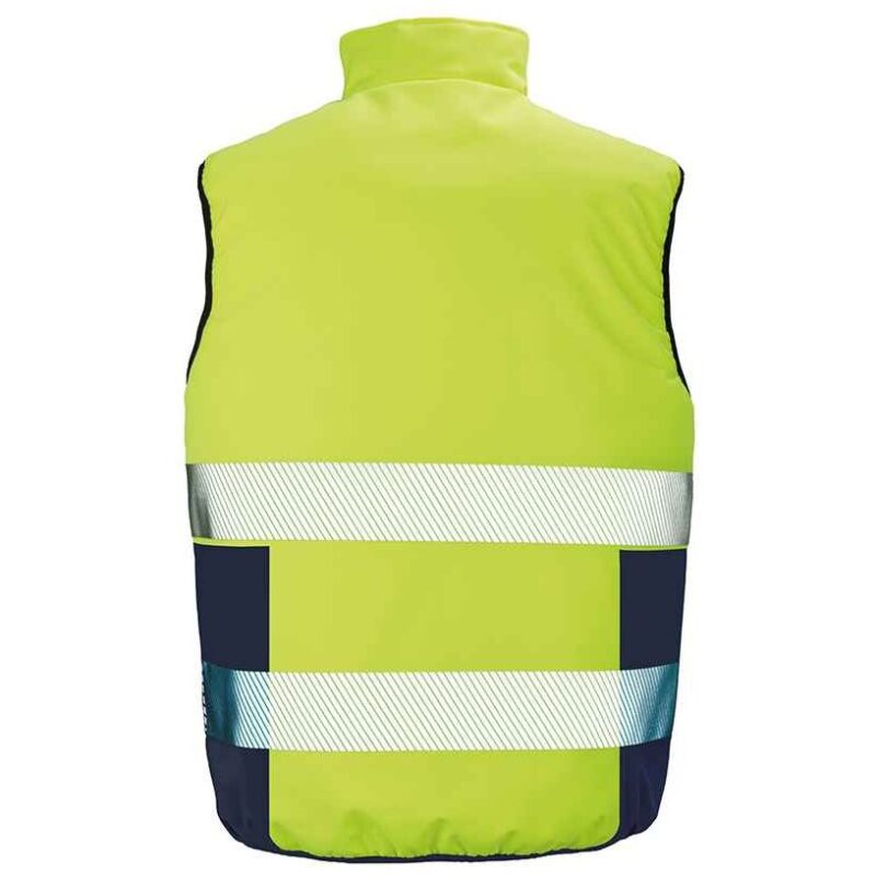 Result Safe-Guard Reversible Soft Padded Gilet