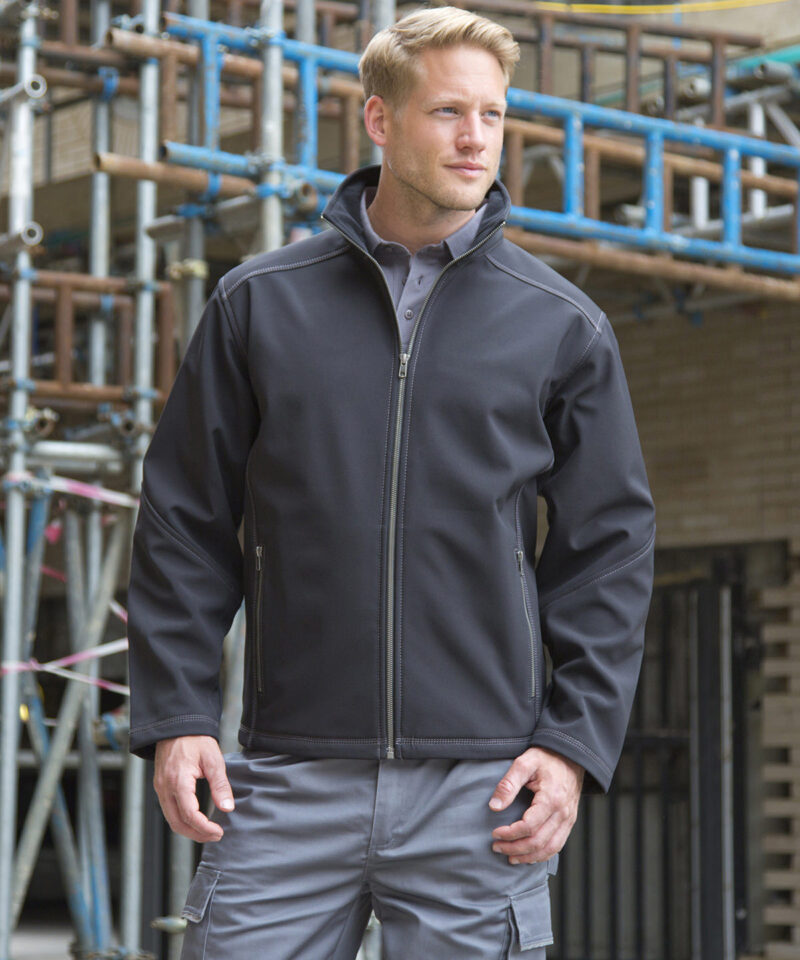 Result Work-Guard Treble Stitch Soft Shell Jacket