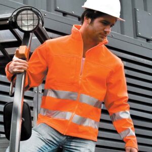 Result Safe-Guard Hi-Vis Soft Shell Jacket