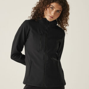 Regatta Ladies Venturer Three Layer Hooded Soft Shell Jacket