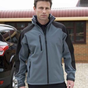 Result Work-Guard Hooded Soft Shell Jacket