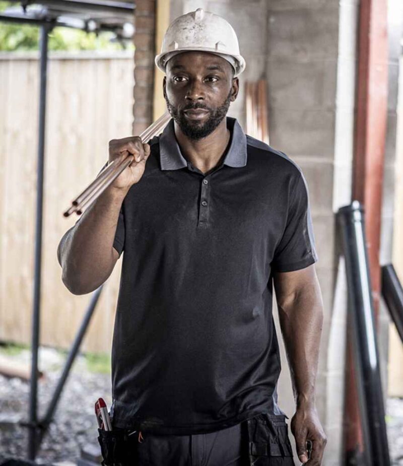 Regatta Contrast Quick Wicking Pique Polo Shirt