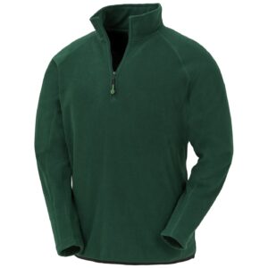 Result Recycled Zip Neck Micro Fleece