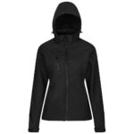Regatta Ladies Venturer Three Layer Hooded Soft Shell Jacket