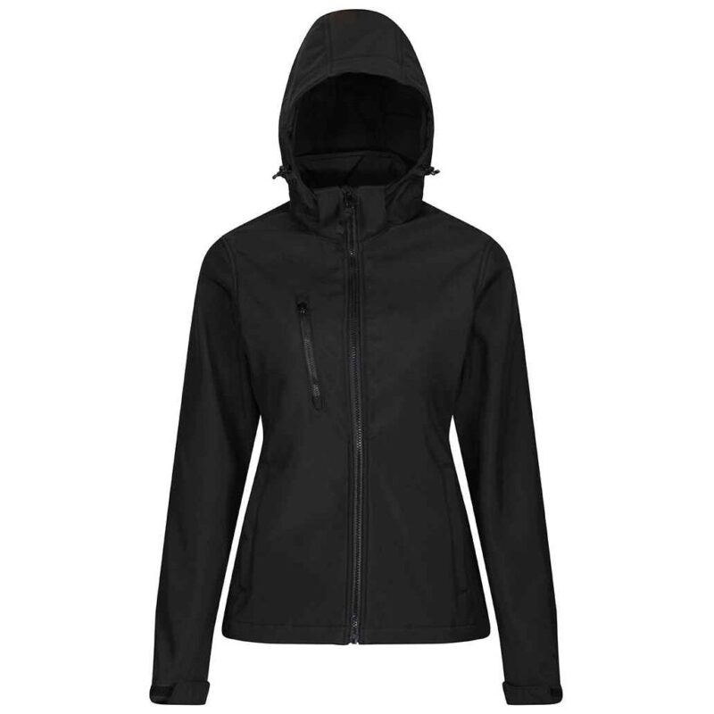 Regatta Ladies Venturer Three Layer Hooded Soft Shell Jacket