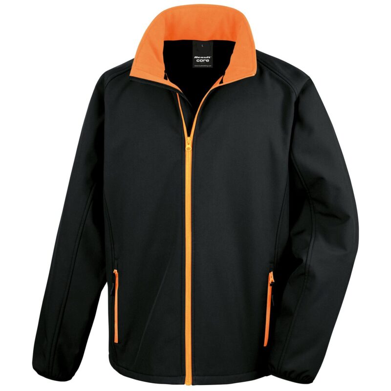 Result Core Printable Soft Shell Jacket
