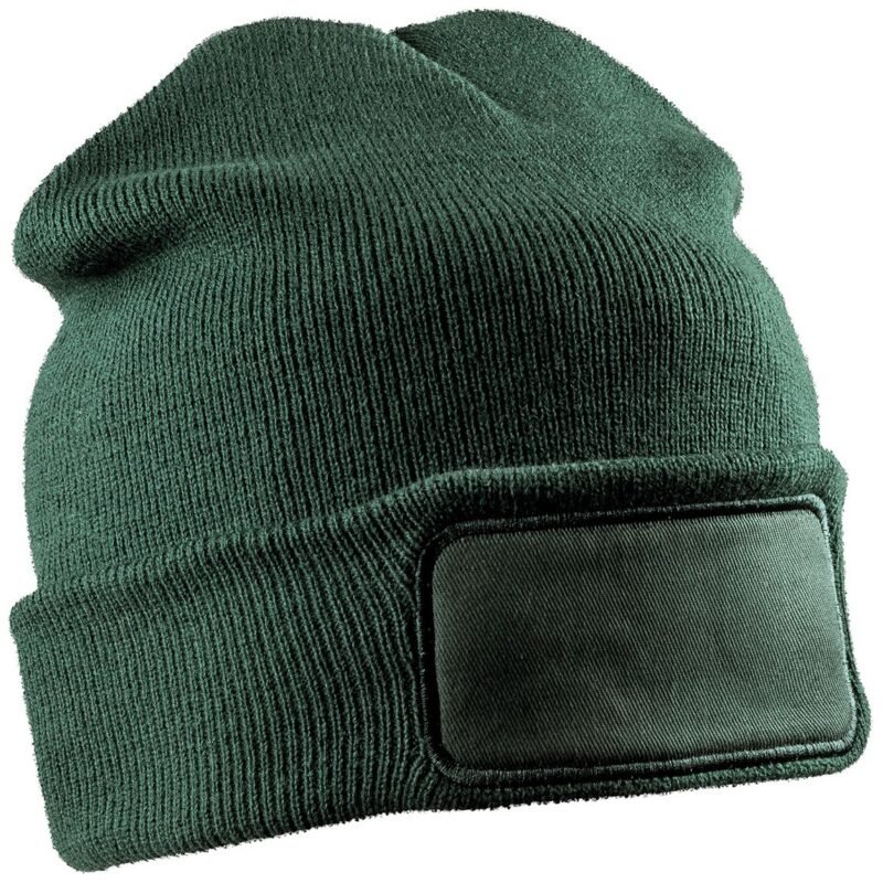 Result Recycled Double Knit Printers Beanie