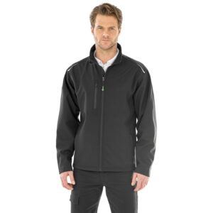 Result Recycled Three Layer Printable Soft Shell Jacket