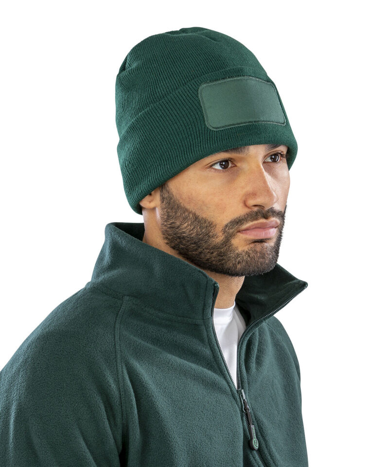 Result Recycled Double Knit Printers Beanie