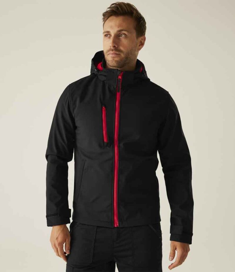 Regatta Venturer Three Layer Hooded Soft Shell Jacket