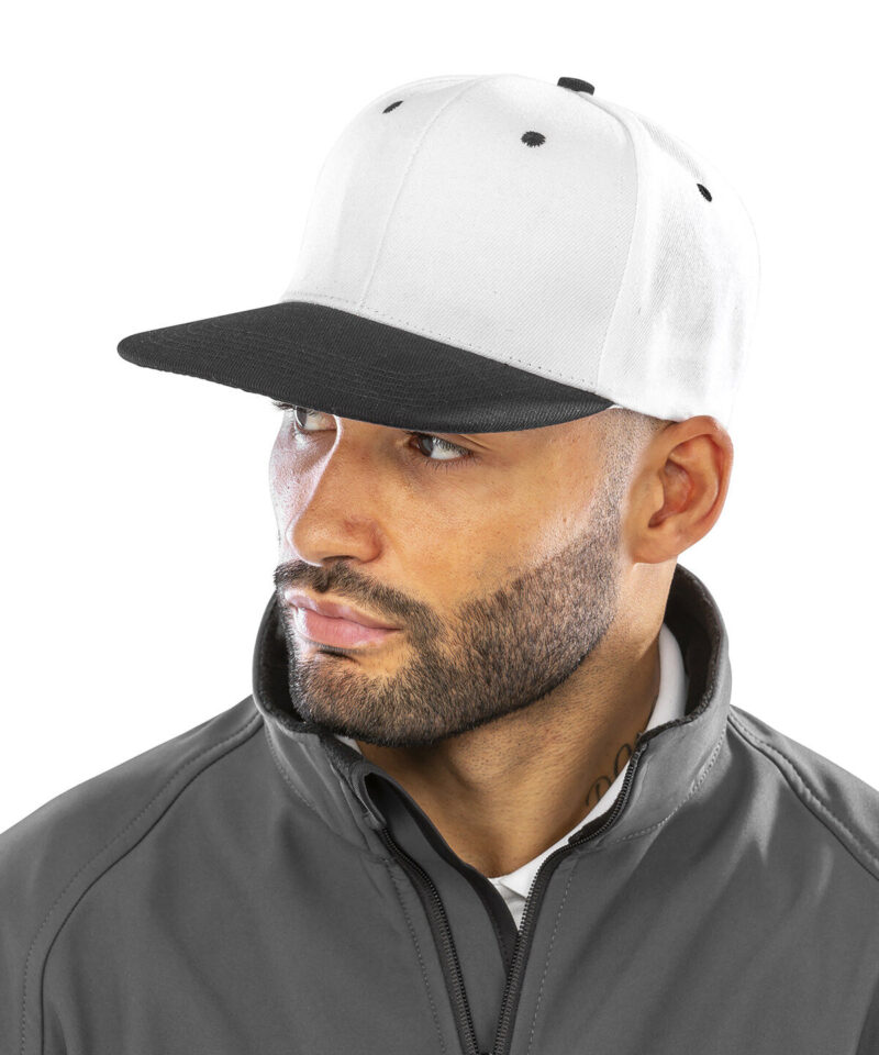Result Contrast Bronx Snapback Cap