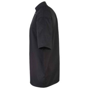 Premier Unisex Short Sleeve Stud Front Chef's Jacket