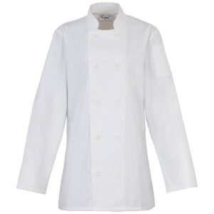 Premier Ladies Long Sleeve Chef's Jacket