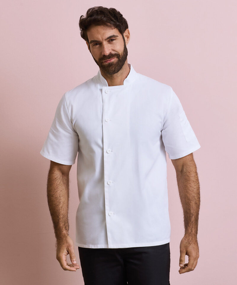 Premier Essential Short Sleeve Chef's Jacket